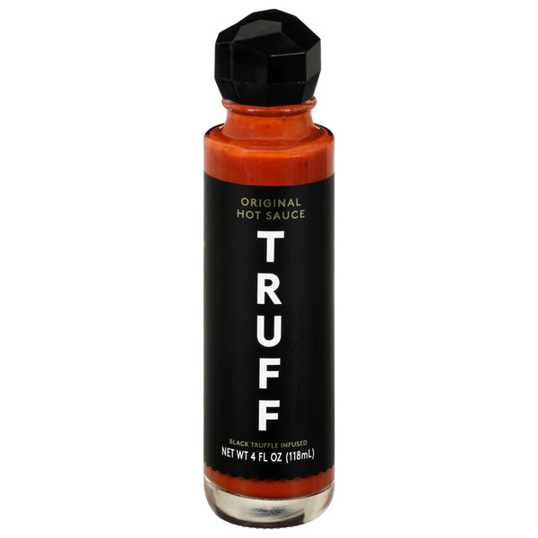 Truff, Sauce Hot Black Truffle, 4 Ounce